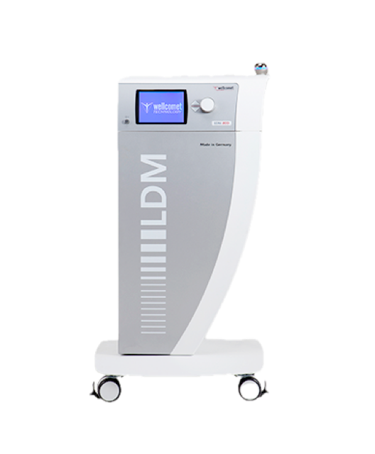 LDM gentle ultrasound skin conditioning device