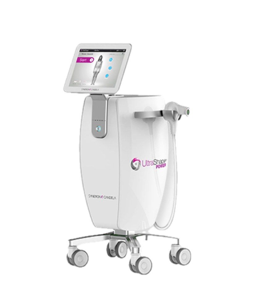 UltraShape Power focused-ultrasound body contouring device by Candela